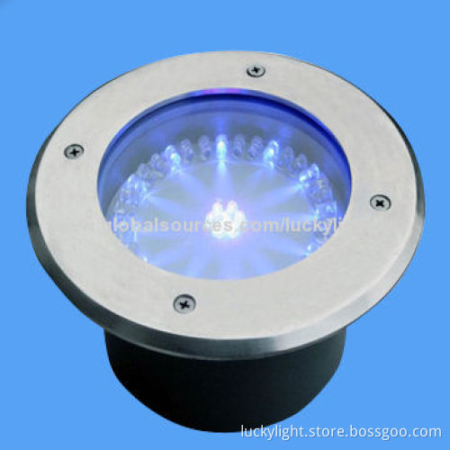 9W High-power LED Underground Light, RGB with 50° Beam Angle, Easy to Install